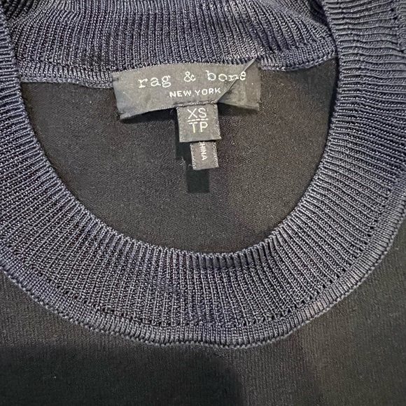 Rag and bone black long sleeve. B2 - Picture 7 of 7